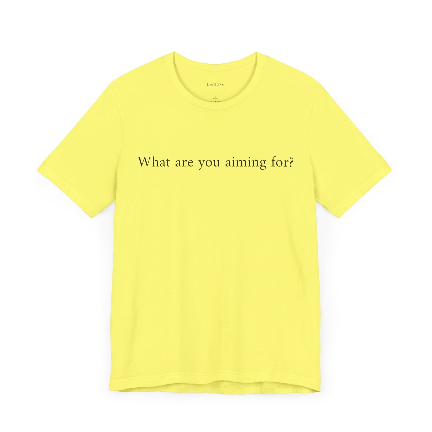 Target Success Unisex Jersey Tee - Motivational Design