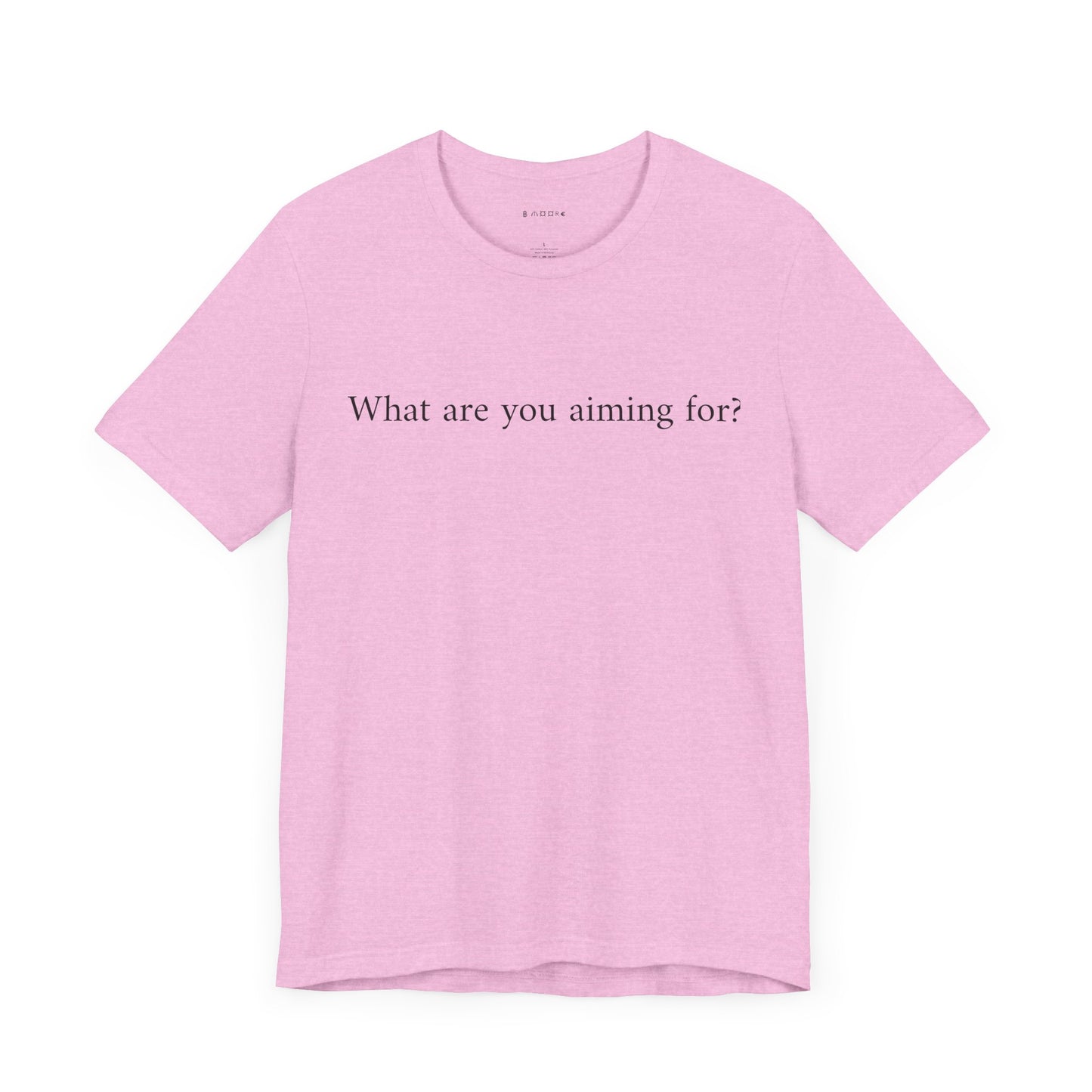 Target Success Unisex Jersey Tee - Motivational Design