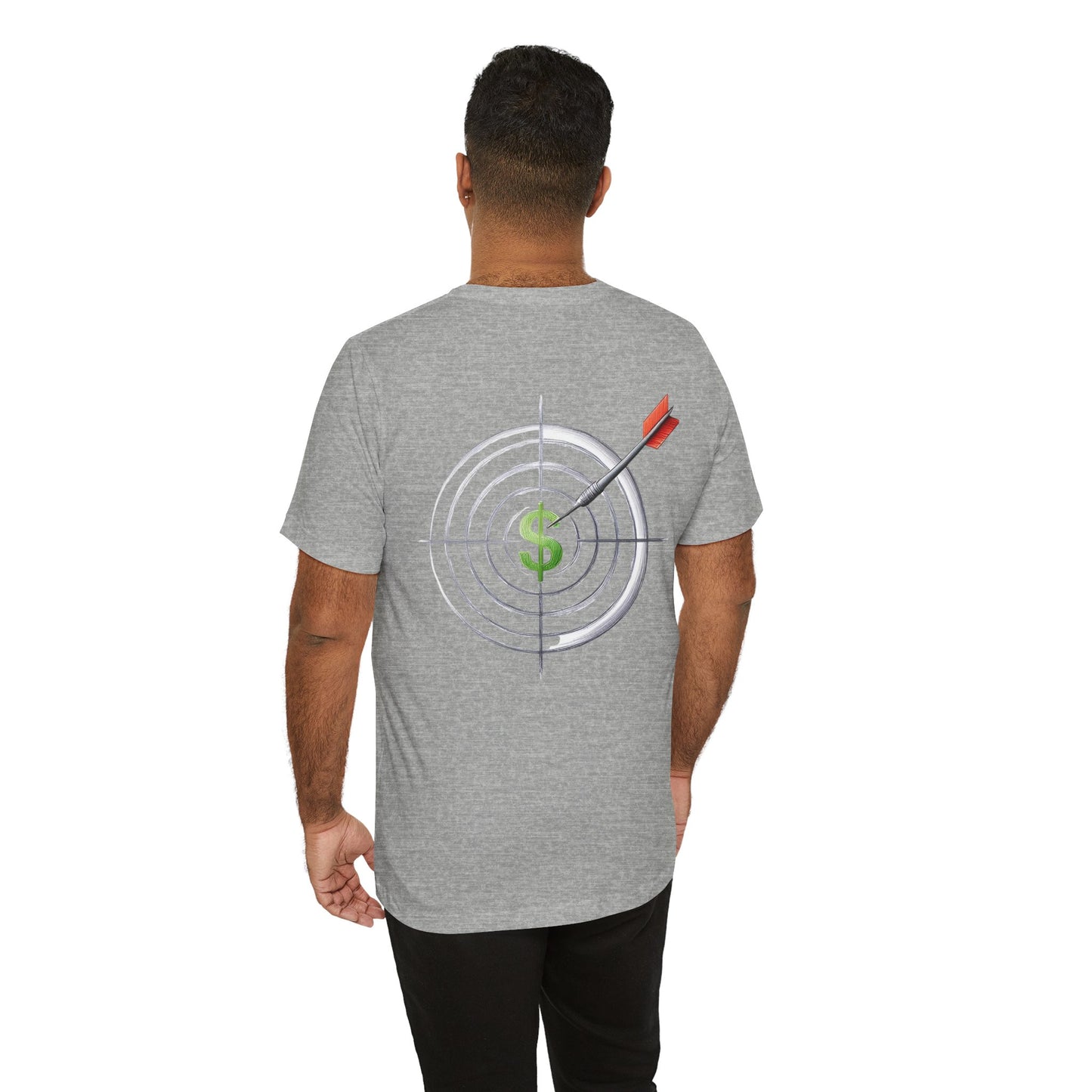 Target Success Unisex Jersey Tee - Motivational Design