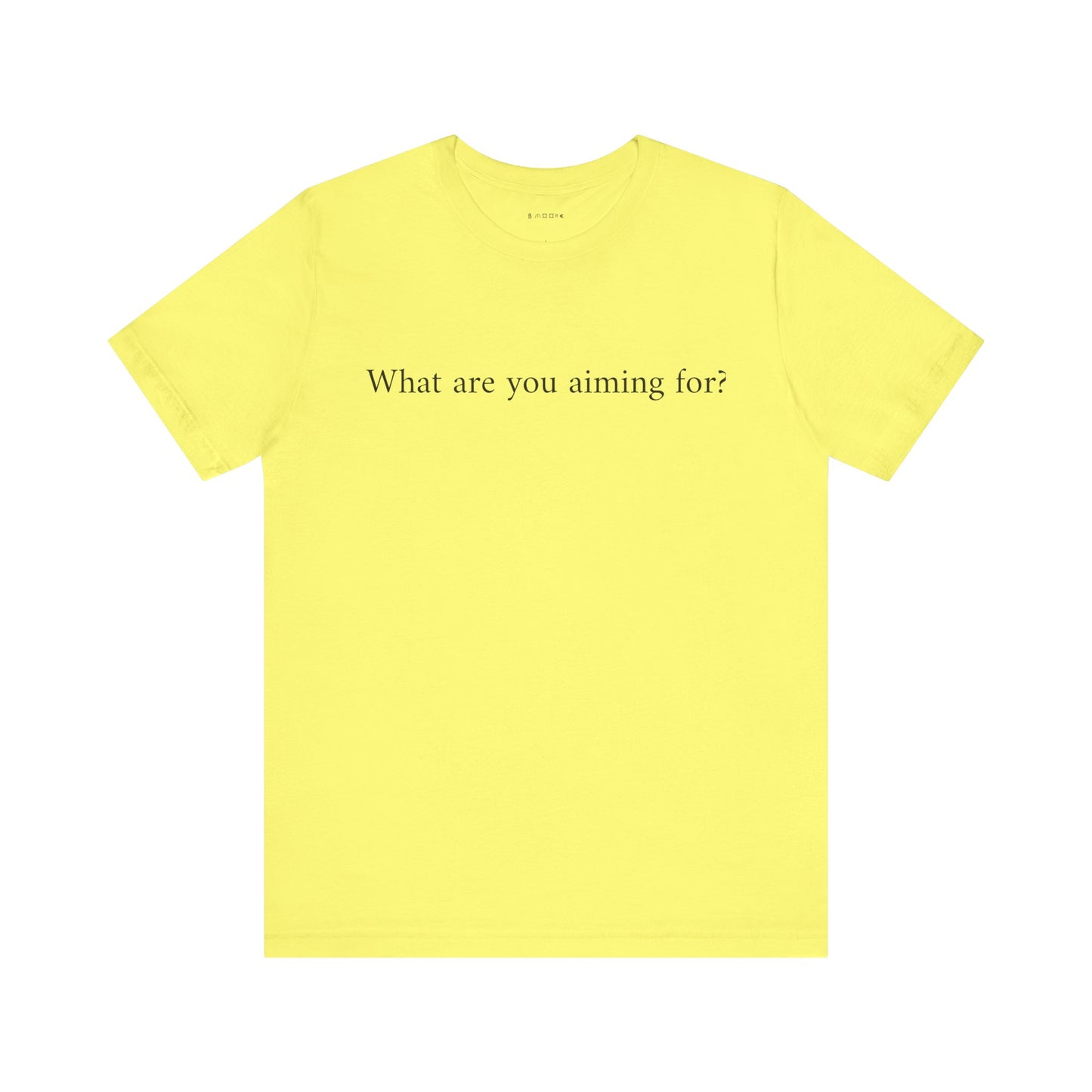 Target Success Unisex Jersey Tee - Motivational Design