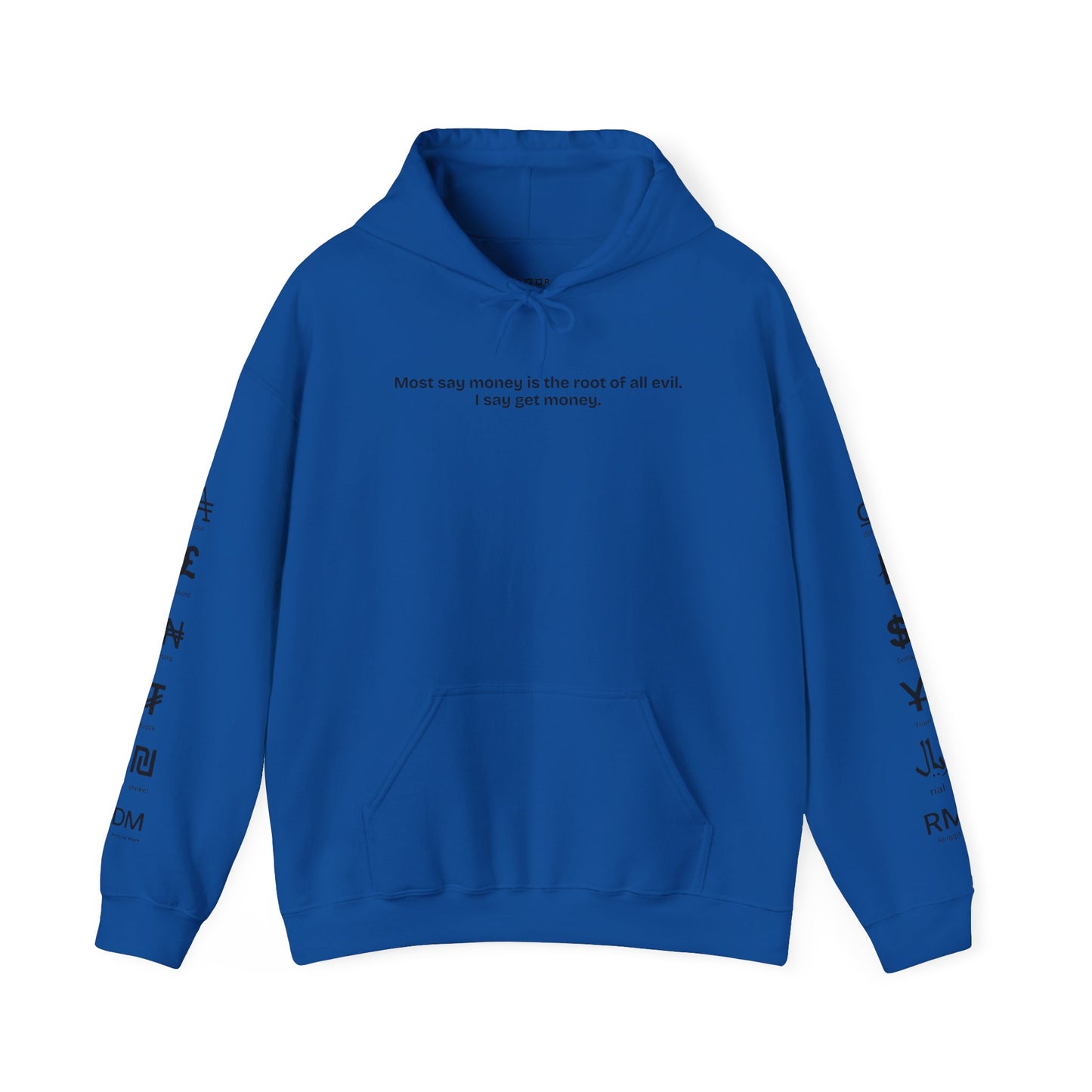 Ethnicity Money Control Hoodie