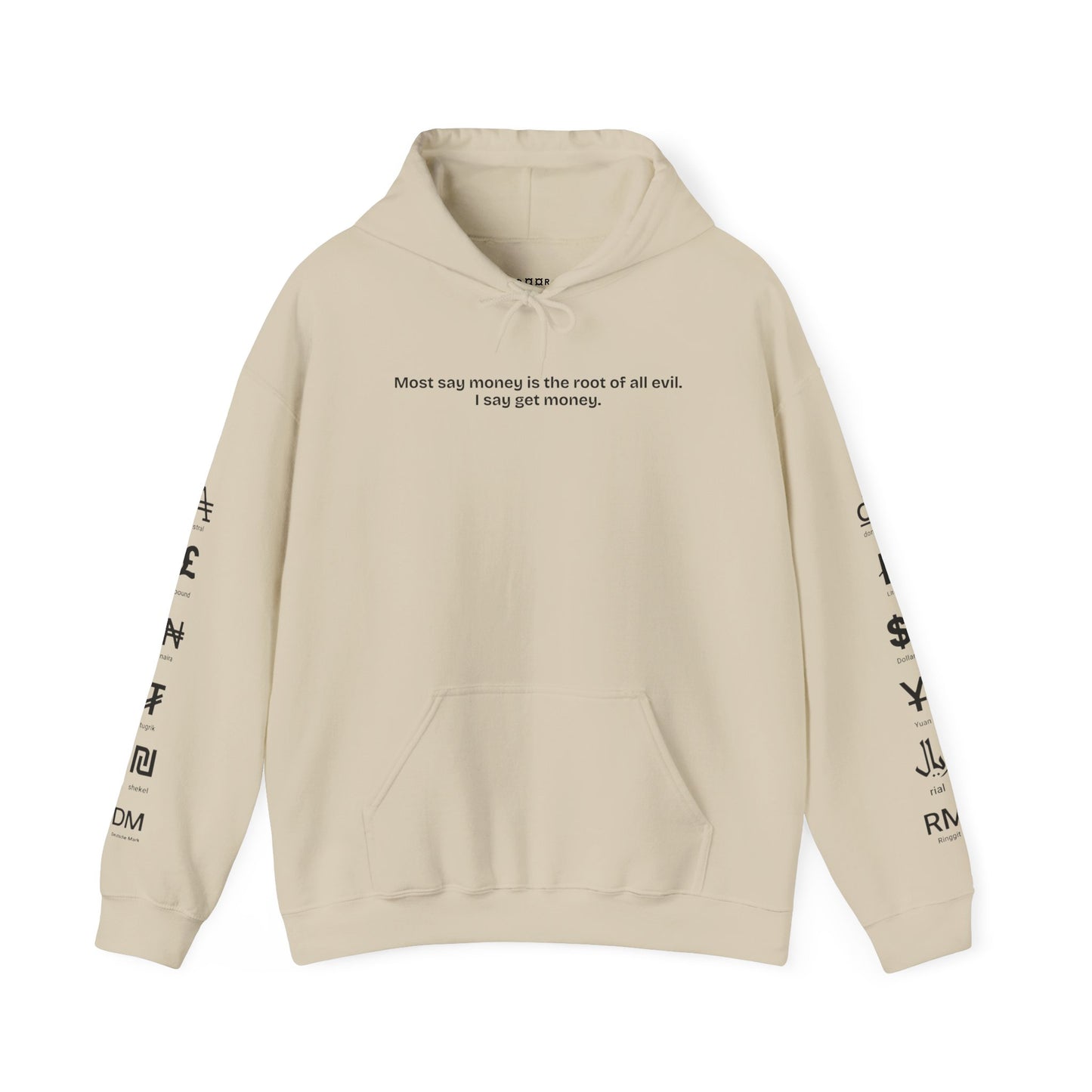 Ethnicity Money Control Hoodie