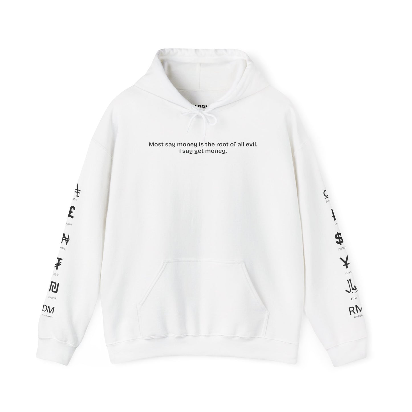 Ethnicity Money Control Hoodie