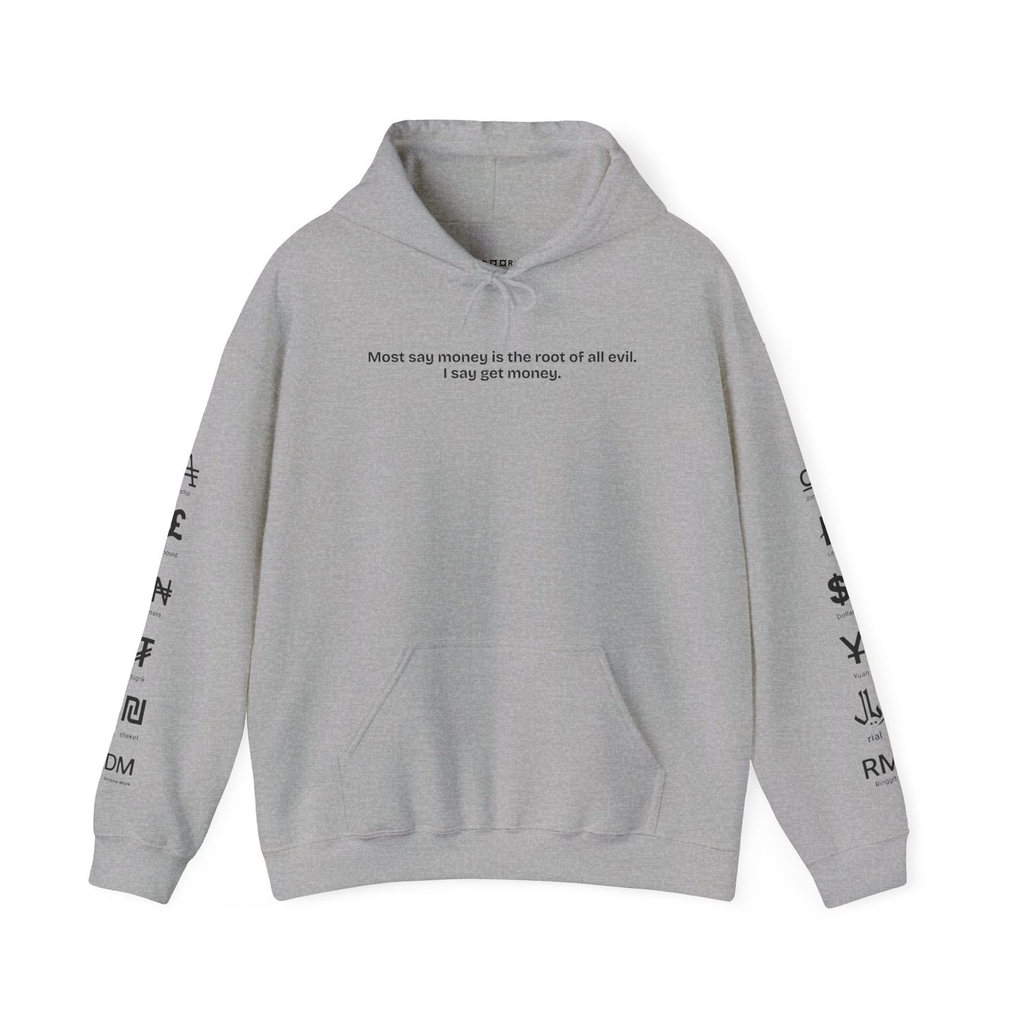 Ethnicity Money Control Hoodie