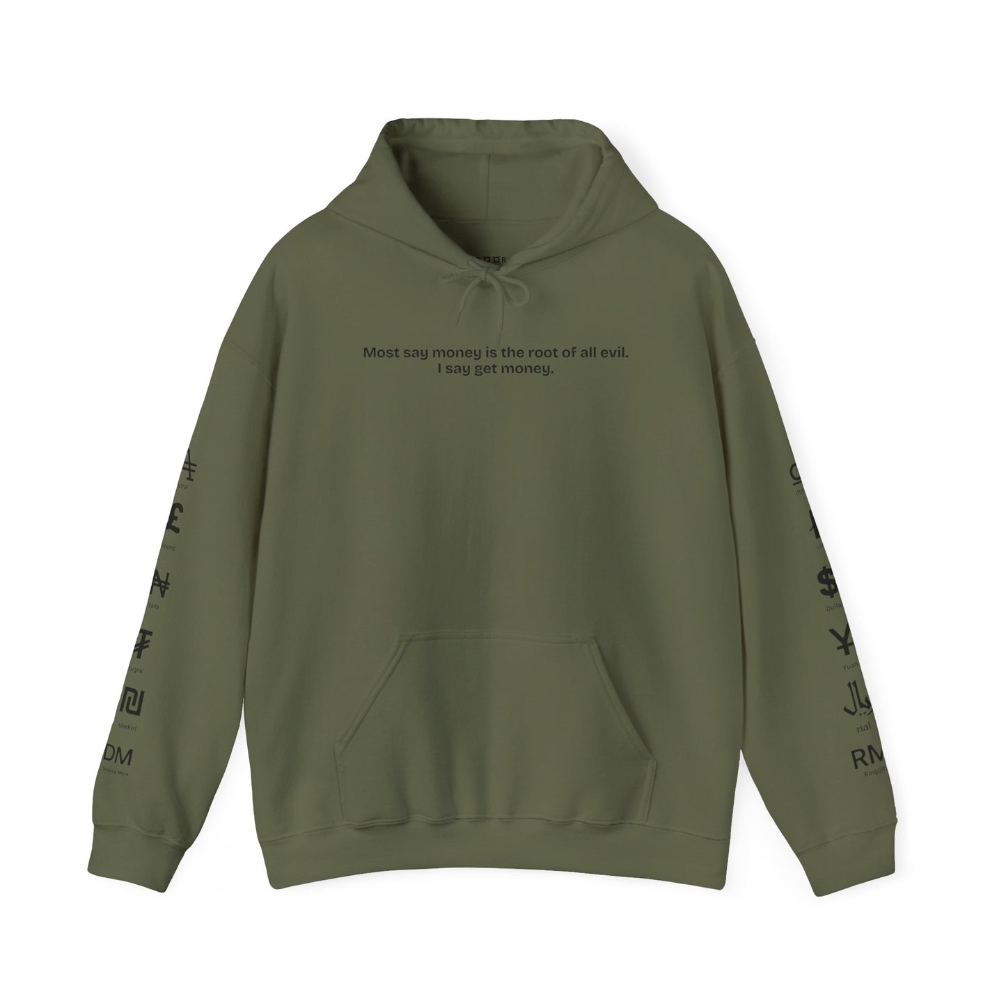 Ethnicity Money Control Hoodie